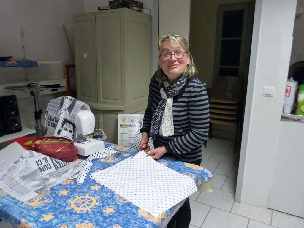 Couture à l'association Ré-Création - Saint-Clément des Baleines