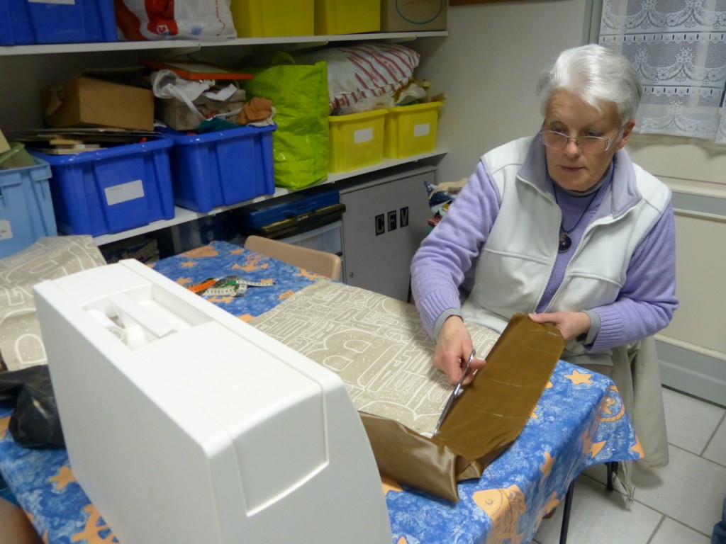 Couture à l'association Ré-Création - Saint-Clément des Baleines