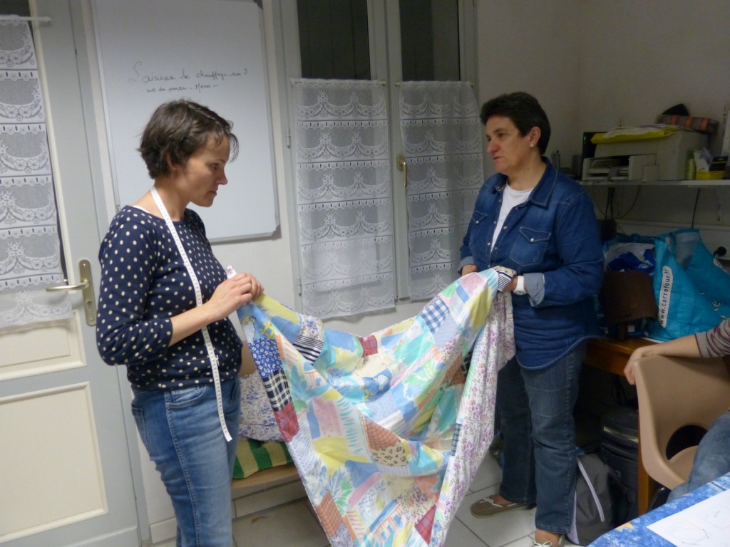 Couture à l'association Ré-Création - Saint-Clément des Baleines