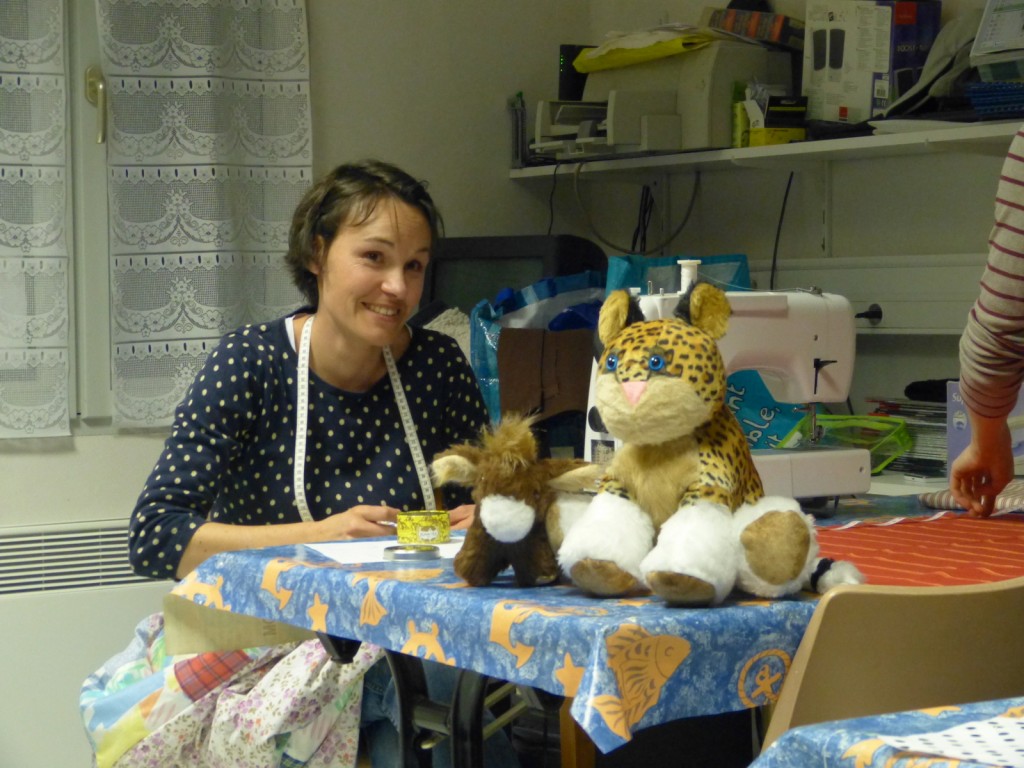 Couture à l'association Ré-Création - Saint-Clément des Baleines