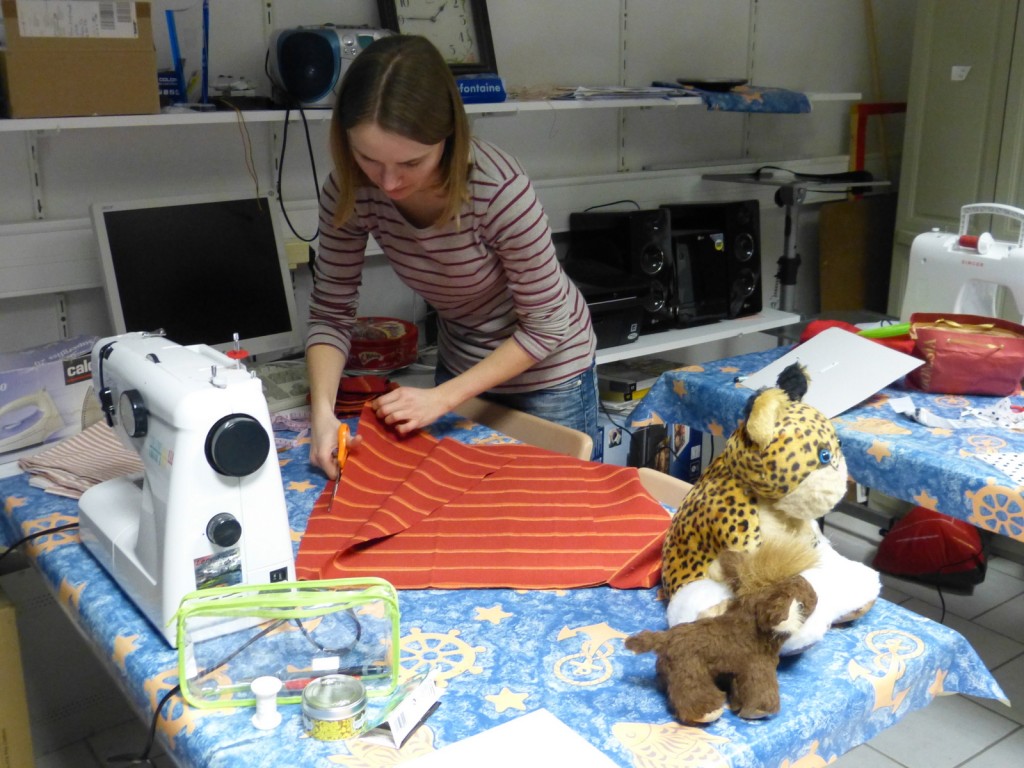 Couture à l'association Ré-Création - Saint-Clément des Baleines