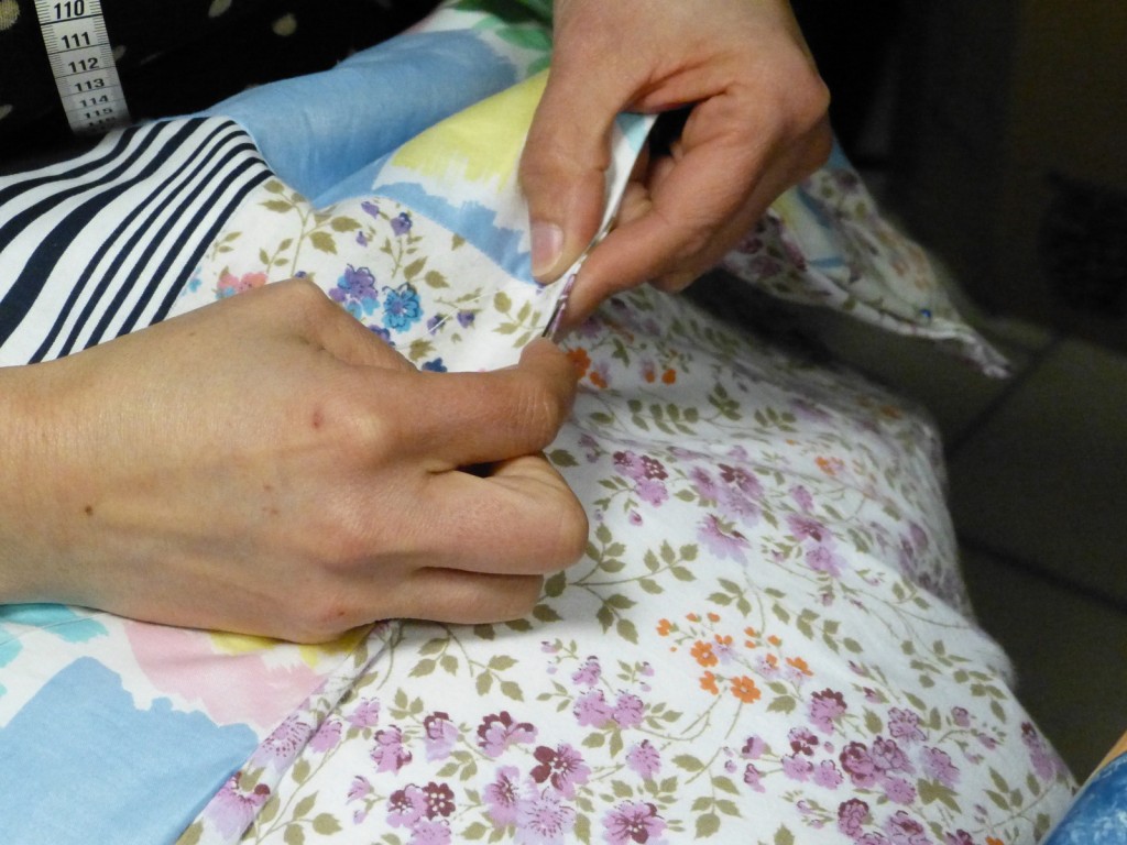 Couture à l'association Ré-Création - Saint-Clément des Baleines