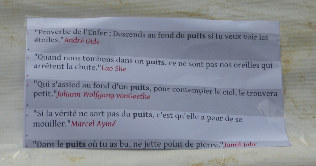 A4P - Citations puits