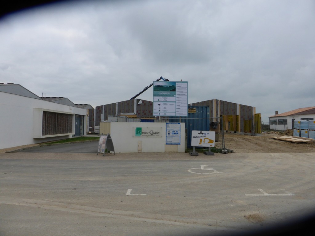 Loix - Agrandissement Atelier Quillet - 4 décembre 2014