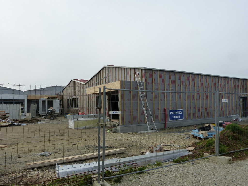 Loix - Agrandissement Atelier Quillet - 20 janvier 2015