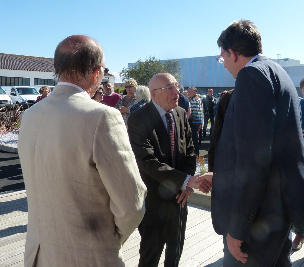 Inauguration 2ème tranche Atelier Quillet - Loix - 30 mai 2015