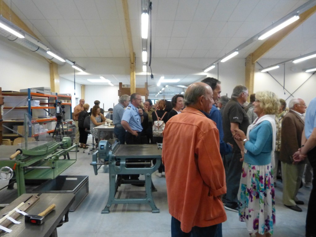 Inauguration 2ème tranche Atelier Quillet - Loix - 30 mai 2015
