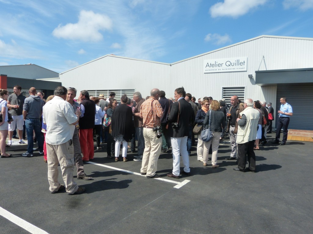 Inauguration 2ème tranche Atelier Quillet - Loix - 30 mai 2015