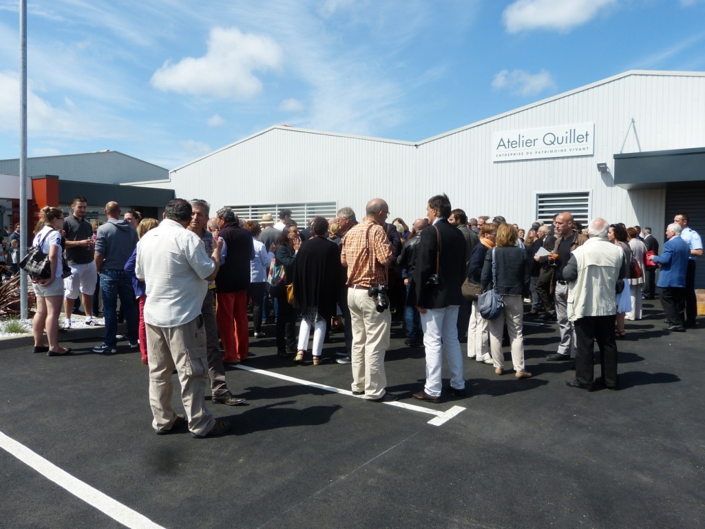Inauguration 2ème tranche Atelier Quillet - Loix - 30 mai 2015