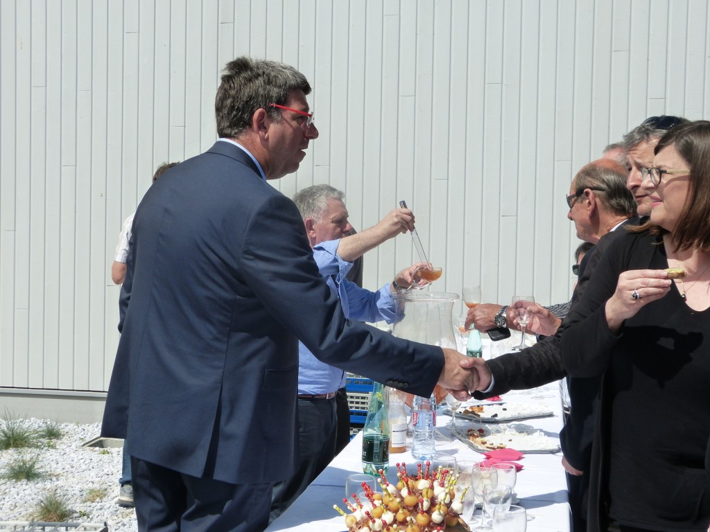 Inauguration 2ème tranche Atelier Quillet - Loix - 30 mai 2015