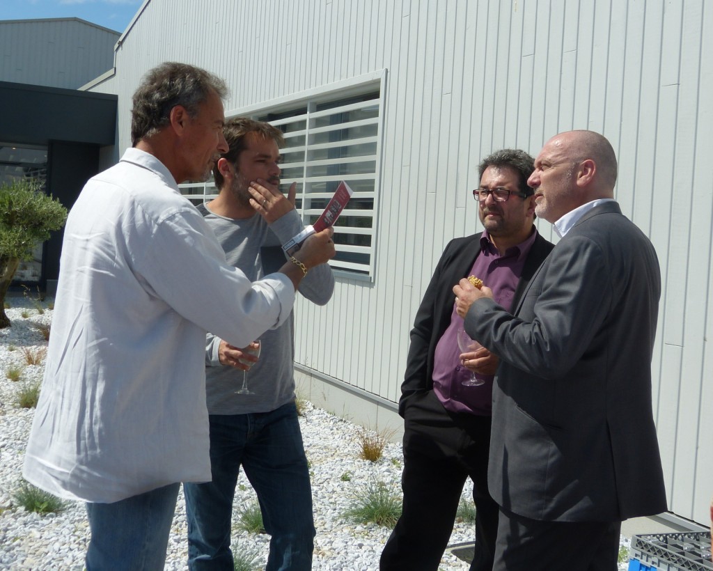 Inauguration 2ème tranche Atelier Quillet - Loix - 30 mai 2015