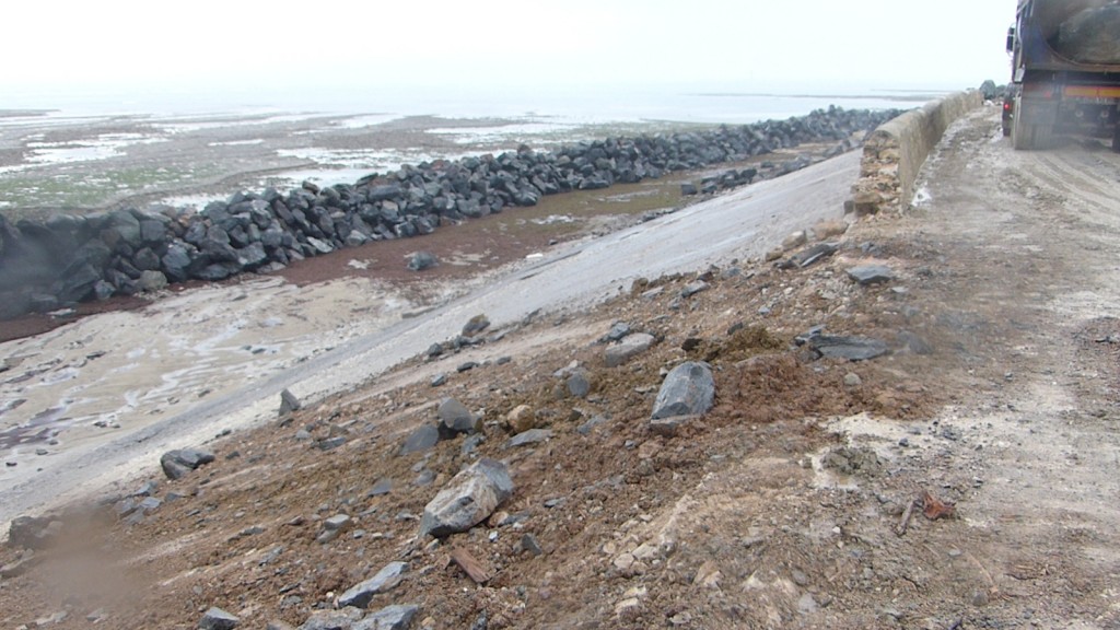 Saint-Clément - Digue des Doreaux - 15 décembre 2015