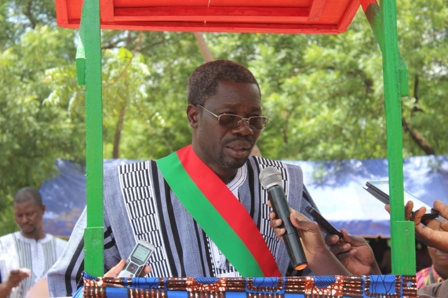 Boureima Oudreogo, maire d'Arbollé 2016