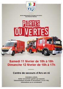 Caserne pompiers Ars - Portes ouvertes - 11 et 12 février 2017