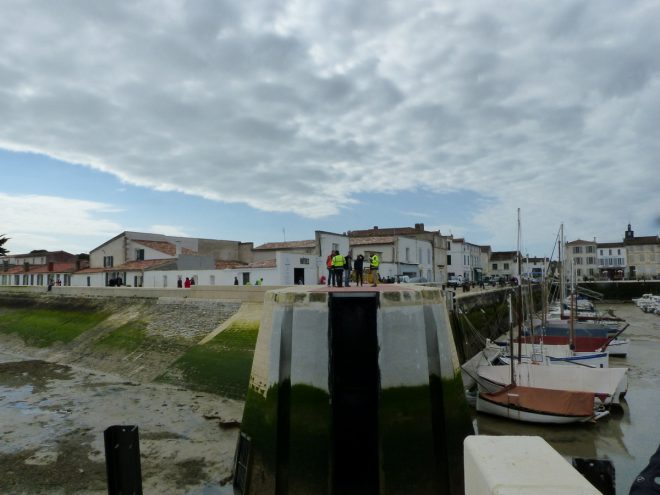 Port de La Flotte - Essais fermeture de la porte - 29 mars 2017