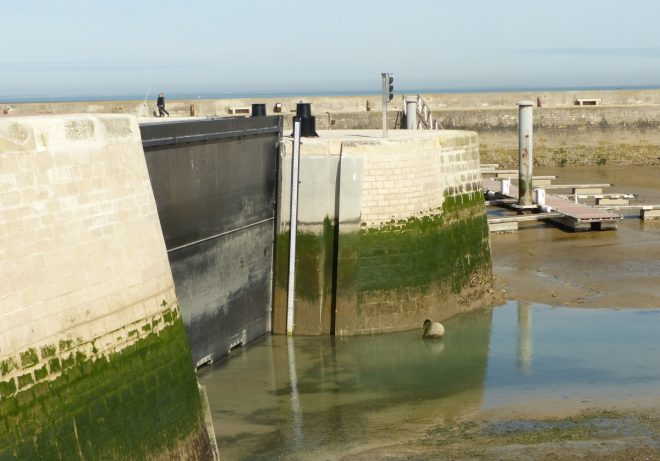 Porte de La Flotte - Essais de fermeture de la porte - 30 mars 2017