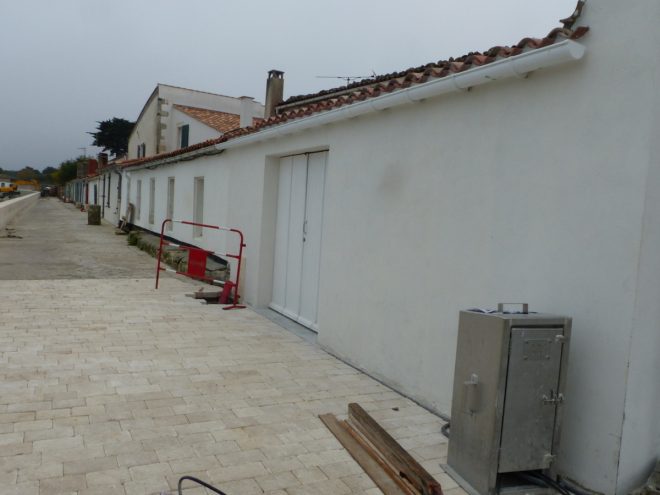 Port de La Flotte - Parapet promenade - 25 octobre 2016.