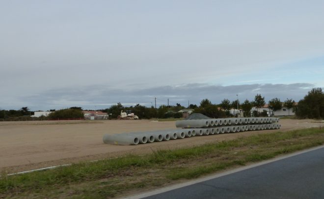 Parking du Phare des Baleines - 8 novembre 2016