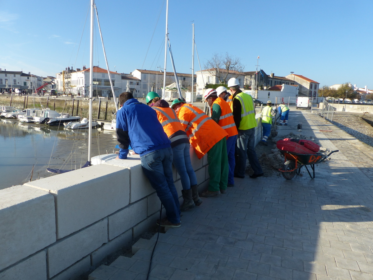 Réunion de chantier - 13 décembre 2016.