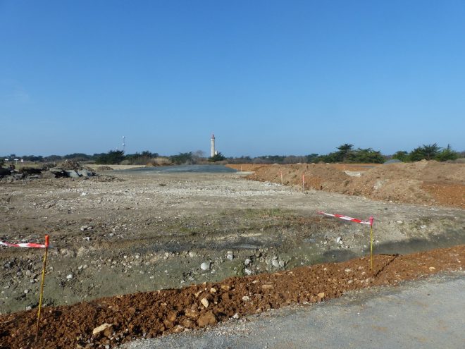 Parking du Phare des Baleines - 10 février 2017