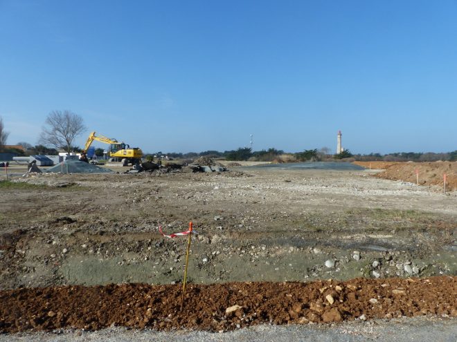 Parking du Phare des Baleines - 10 février 2017
