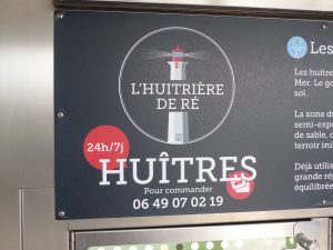 Libre service L'huîtrière de Ré - Ars-en-Ré - 30 mars 2017