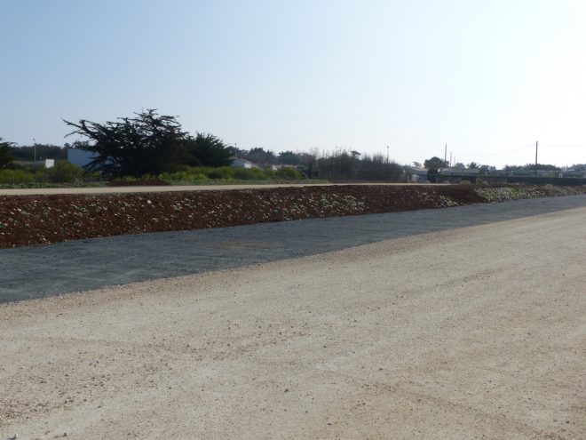 Parking du Phare des Baleines - 5 avril 2017