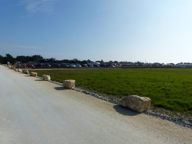 Parking du Phare des Baleines - 5 avril 2017