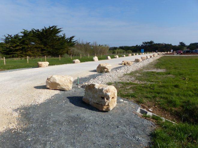 Parking du Phare des Baleines - 5 avril 2017