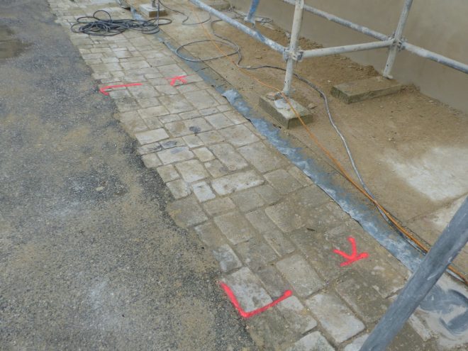 Ars-en-Ré - Travaux église - Sondages archéologiques - 20 mars 2017