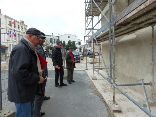Ars-en-Ré - Travaux église - Sondages archéologiques - 20 mars 2017
