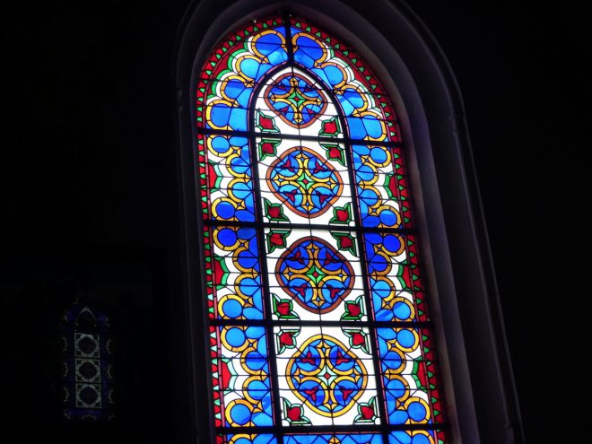 Ars-en-Ré - Travaux église - Vitraux - 20 mars 2017