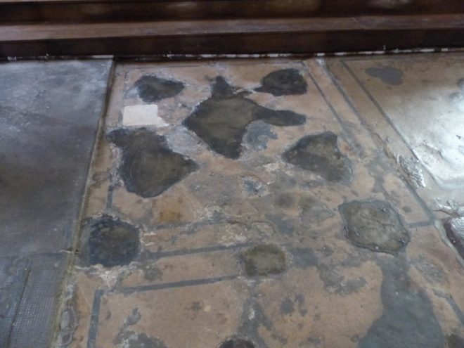 Ars-en-Ré - Travaux église - Sols intérieurs - 20 mars 2017