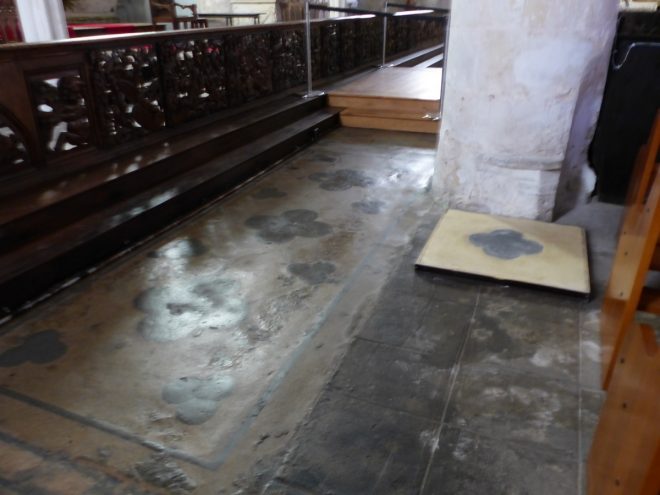 Ars-en-Ré - Travaux église - Sols intérieurs - 20 mars 2017