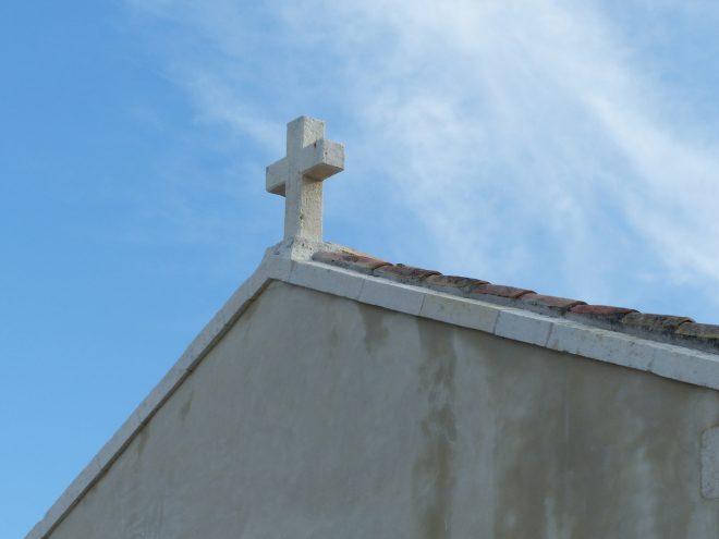 Ars-en-Ré - Travaux église - Chaulage des murs- 21 mars 2017