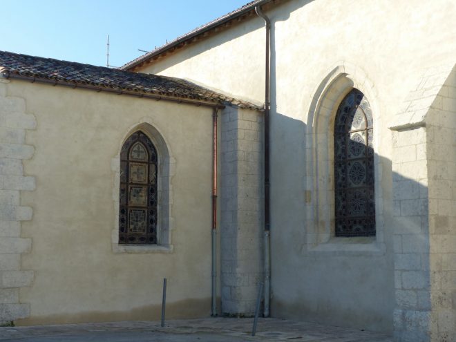 Ars-en-Ré - Travaux église - Etanchéité murs - 3 avril 2017