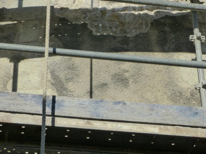 Ars-en-Ré - Travaux église -Arrière - 3 avril 2017