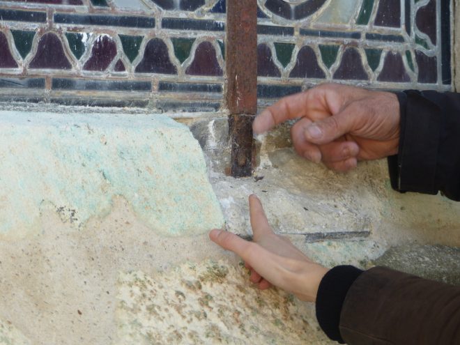 Ars-en-Ré - Travaux église - Vitraux - 3 avril 2017