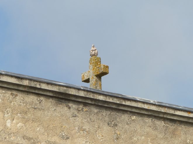Ars-en-Ré - Travaux église - Chaulage des murs- 9 mai 2017
