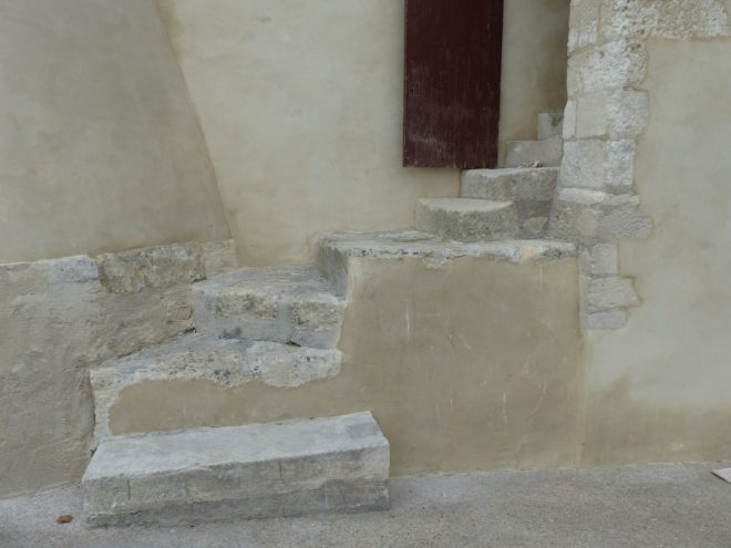 Ars-en-Ré - Travaux église - Etanchéité escalier - 9 mai 2017