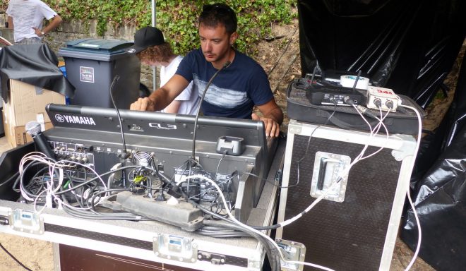 Jazz au Phare - Régie son Tremplin - 15 août 2017