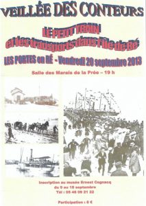 Affiche 6ème veillée Conteurs Rétais -2013