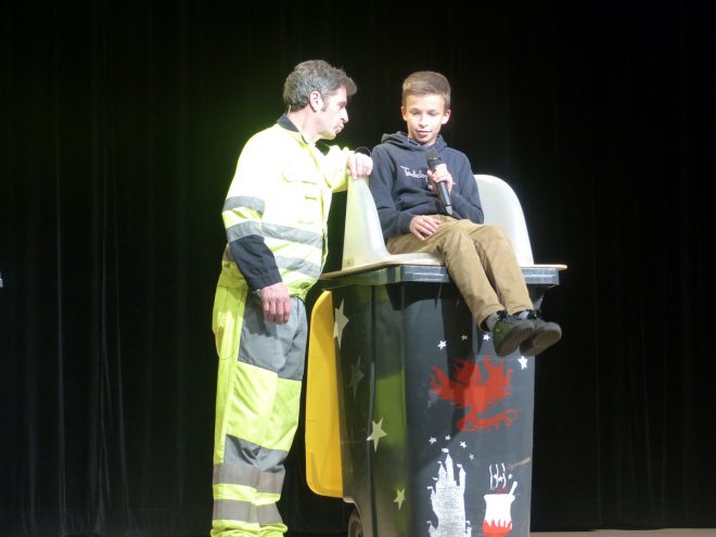 Saint-Martin de Ré - Spectacle Eh oh les poubelles - 24 novembre 2017