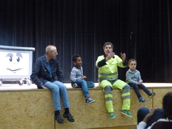 Saint-Martin de Ré - Spectacle Eh oh les poubelles - 24 novembre 2017