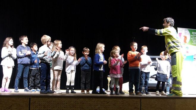 Saint-Martin de Ré - Spectacle Eh oh les poubelles - 24 novembre 2017