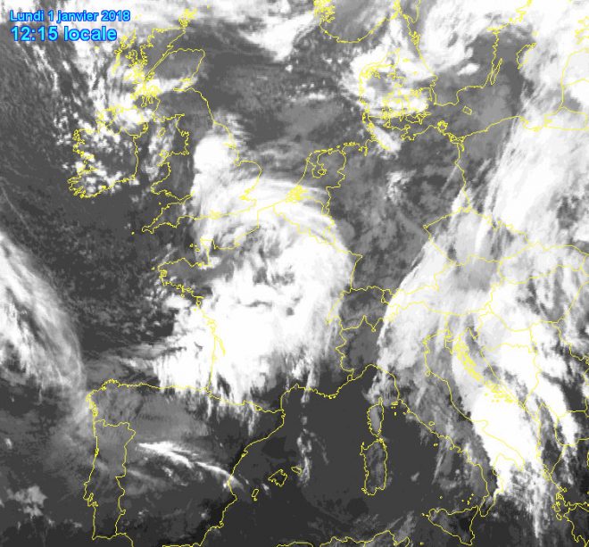 Météo - 1er janvier 2018