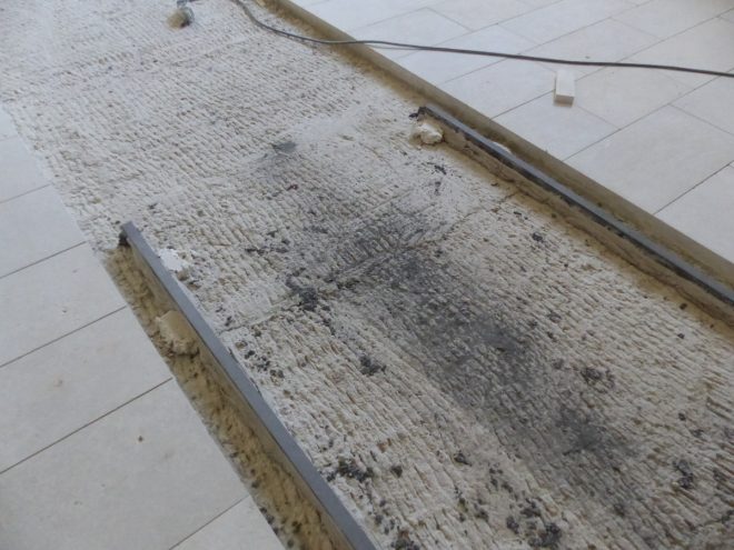 Ars-en-Ré - Travaux église - Sols - 17 mai 2018