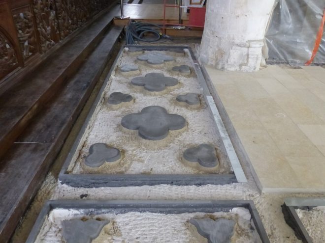 Ars-en-Ré - Travaux église - Sols - 28 mai 2018