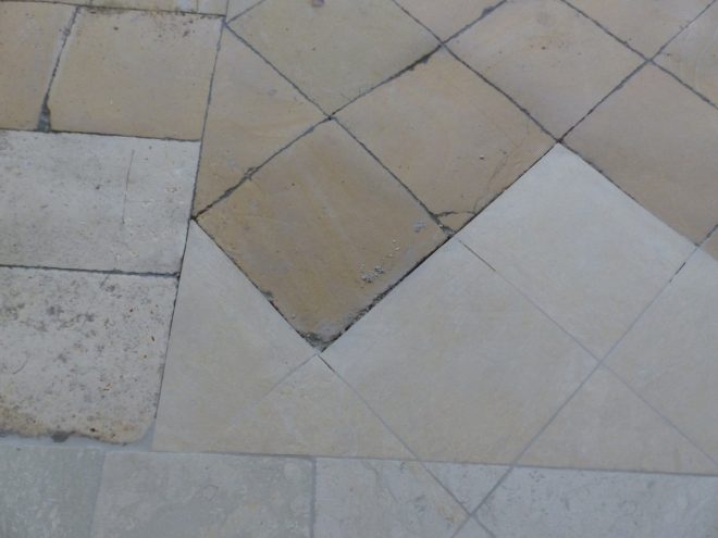 Ars-en-Ré - Travaux église - Sols chapelle - 28 mai 2018