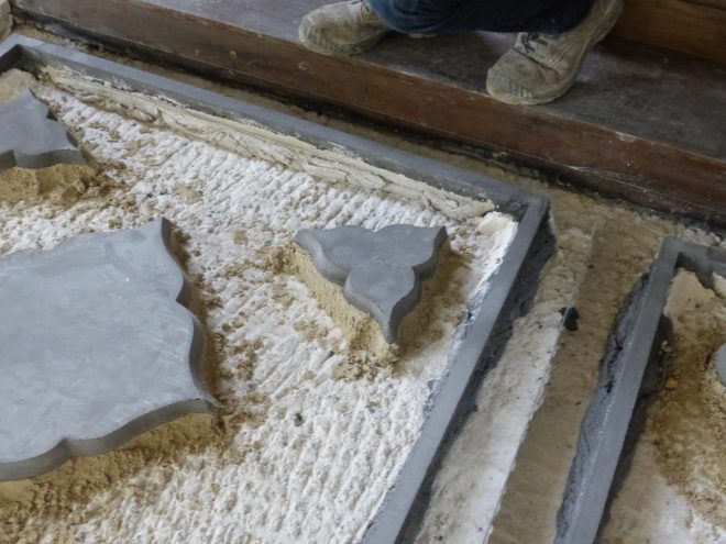 Ars-en-Ré - Travaux église - Sols - 28 mai 2018